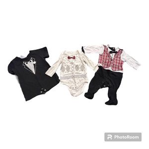 Baby "Dress Up" Bundle of Onesies (3-6M)